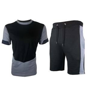 2025 hommes survêtement décontracté tenues d'été T-Shirts et Shorts course Jogging sport costume ensembles coton Polyester haute rue Style - Product Image 1