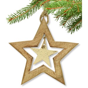 เครื่องประดับต้นคริสต์มาสรูปดาวแบบระเหิดเปล่าสำหรับตกแต่งบ้านเทศกาลคริสต์มาสแบบพรีเมี่ยม - Product Image 5
