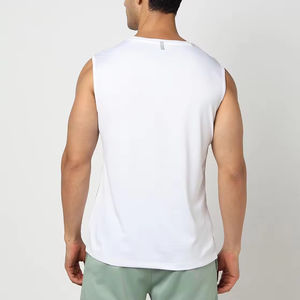 Débardeurs pour hommes 100% coton respirant, impression personnalisée de haute qualité, vêtements de sport sans manches, fabriqués par Numica Sports - Product Image 3