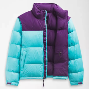 Chaqueta acolchada de burbujas de invierno para hombre con cuello levantado Nuevo diseño Bordado Decoración High Street Style - Product Image 1