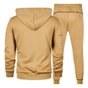 Ensemble de jogging à capuche personnalisé pour homme, style tendance, taille plus, survêtement de sport pour l'hiver, vêtements de maternité actifs, vente chaude - Product Image 3