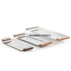 Luxury <b>Metal</b> Chocolate Tray High Quality Handmade Chocolate Platter Classic Stylish New Chocolate Tray - Product Image 2