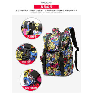 Mochila Unisex Resistente al Agua con Logotipo Personalizado, Capacidad de 20-36L, para Senderismo, Viajes, Uso en Todas las Estaciones - Product Image 5