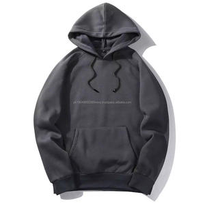 Nouveauté Sweat à capuche en molleton 100% coton pour homme Logo personnalisé Conception surdimensionnée Couture sur mesure Marque privée Sweat à capuche en tricot - Product Image 1