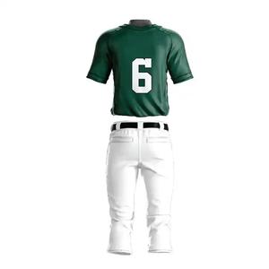 Uniforme de baseball à manches longues pour hommes, costume de club de sublimation avec meilleure broderie, derniers vêtements de sport, personnalisé de haute qualité - Product Image 1