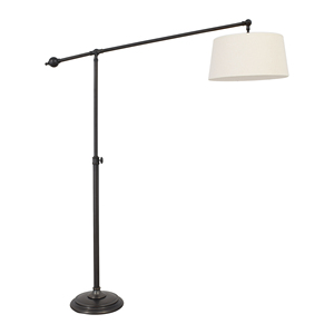 Lámpara de pie moderna con pantalla de tela y Marco de metal de tamaño medio para dormitorio, sala de estar, uso en Hotel - Product Image 5