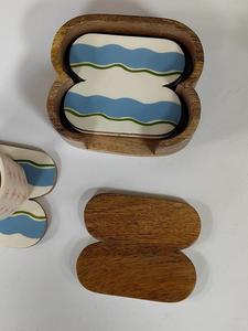 Sous-verre en bois rectangulaire de haute qualité Style classique pour une utilisation en cuisine Produit haut de gamme au prix - Product Image 6