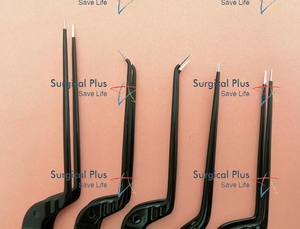 Pinzas Bipolares Antiadherentes Rectas, Juego de Irrigación de Bayoneta con Punta de 1 mm - Product Image 2