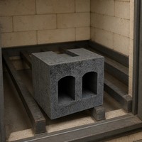 Étagère de support de four en blocs réfractaires pour haute température