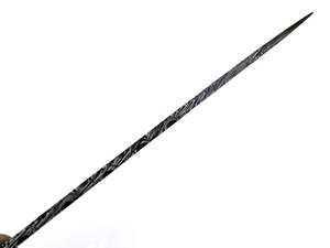 Couteau de chasse en acier damas fait main lame vierge couteau de poche fixe OEM personnalisable pour usage industriel et cuir - Product Image 3