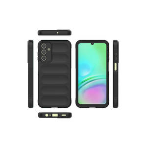 Coque souple en TPU et silicone Netzy pour Galaxy A15 A24 A34 A53 A57 4G, motif ethnique ajouré, bleu foncé - Product Image 6