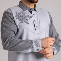 Meilleures ventes : Vêtements islamiques pour hommes - Thobe, Jubba arabe musulmane - Prix de gros - Tenue décontractée en polyester léger et respirant, longueur cheville