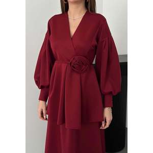 Burgundy <b>Rose</b> Detailed Set - Burgundy - Product Image 4
