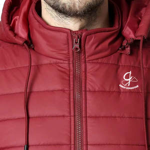Slim Fit Nouvel Article Offre Spéciale Hommes Puffer Gilet 100% Polyester Nouveau Style Gilet Imperméable Avec Poche À Fermeture Éclair - Product Image 4