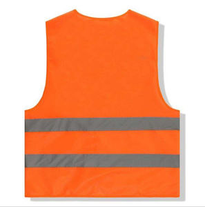 Chaleco de Seguridad de Alta Visibilidad, Ligero, Resistente al Viento, ANSI Clase 1, EN ISO 20471 Clase 2, LED Intermitente, Impermeable, Personalizable con Láser - Product Image 5