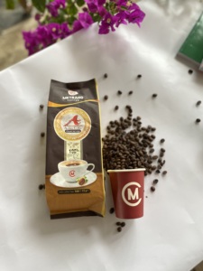 Granos de café tostados arábigos, productos de café, 100% granos arábigos de Vietnam - Product Image 2