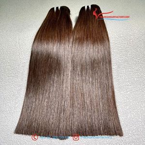 ผมตรงจากกระดูก100% สำหรับต่อผมมนุษย์สีออมเบร - Product Image 2