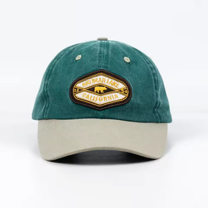 Casquette de papa classique en coton 100% avec broderie 3D personnalisée, logo personnalisé, coton lavé pour adultes, 6 panneaux, casquettes de papa brodées - Product Image 3