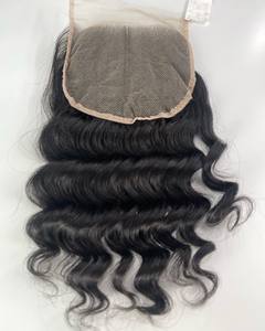 Vague de corps Produit de gros HD Lace Closure 5x5 Hair Natural Color 100% Human Remy Hair Extensions - Product Image 5