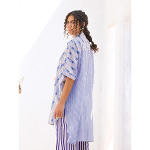 Camisa Oversize de Algodón Marlowe con Cuello de Camisa - Product Image 2