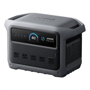 New Anker SOLIX C1000 Gen 2 Portable Power Station, 2,000W (Peak 3,000W) <b>Solar</b> <b>Generator</b>, Full Charge in 49 Min, 1,024Wh LiFePO4 - Product Image 1