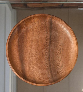 Assiettes de service en bois écologiques, produit très demandé, plateaux de service en bois, sûrs pour les mariages, les fêtes, la maison, l'hôtel et les restaurants - Product Image 1