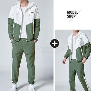 Ensemble coupe-vent pour homme avec doublure douce et pantalon léger offrant un confort et un style maximum - Product Image 5