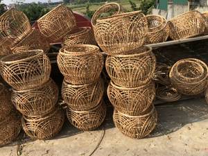 ตะกร้าหวายสานมือสำหรับจัดเก็บอาหารที่จัดระเบียบในบ้านทำจากผลิตภัณฑ์ FBA จากเวียดนาม - Product Image 4