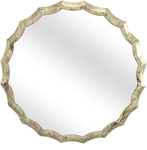 Espejo de tocador de forma ovalada hecho a mano de madera para montaje en pared para sala de estar color negro - Product Image 3