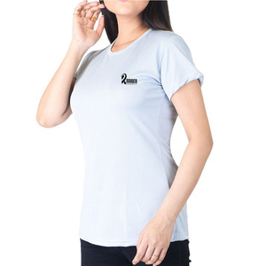 Último estilo invierno cálido ropa casual mujer camiseta secado rápido cómodo mujeres camisetas para la venta - Product Image 4