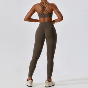 Spring Summer New Beautiful Back Mock Neck Breathable Yoga Wear Women Outdoor Running Fitness <b>Sports</b> <b>Tank</b> <b>Top</b> - Product Image 2