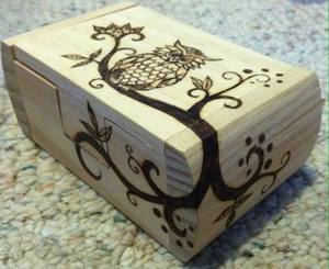 DESIGNED DESGIAN NATURAL WOODEN Premium Printed Home Wooden Tabletop Spice Box With Separate Compartments for Spices and - Product Image 1