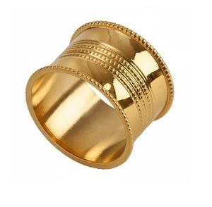 แหวนรองผ้าเช็ดปากชุบทอง แหวนรองผ้าเช็ดปากโลหะชุบอะลูมิเนียม สำหรับงานแต่งงานและงานอีเว้นท์ แหวนรองผ้าเช็ดปากโลหะราคาขายส่ง - Product Image 4