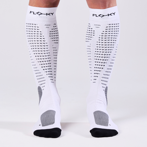 Floky Calza Run Up <b>Long</b> white Sports <b>Socks</b> - Product Image 4