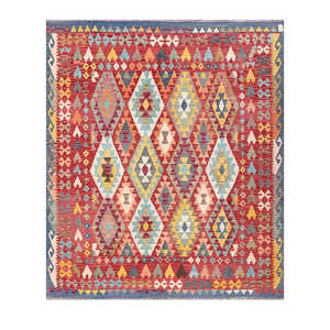 พรมกิลิม ไมมาณา อัฟกานิสถาน ขนาด 294 x 254 ซม. พรมปูพื้นและชุดพรม - Product Image 1