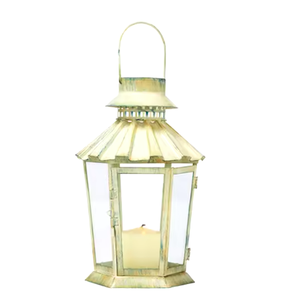 Linterna iluminadora de Metal perforado de nuevo diseño hecha a mano, candelabros de Metal para interiores/exteriores y portavelas, superventas - Product Image 2