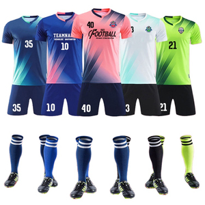 Uniformes de Fútbol con Logotipo Personalizado, Conjuntos Deportivos, Camiseta de Fútbol Lisa, Camiseta de Entrenamiento de Equipo, Kits de Fútbol, Conjunto Completo de Fútbol - Product Image 1