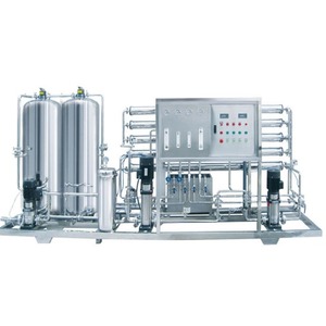 Usine de traitement d'eau potable par osmose inverse industrielle en acier inoxydable PPH AQUA 6000 LPH avec arrêt automatique et installation facile - Product Image 1
