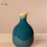 Vase en bambou Art Déco élégant fait main, forme en spirale, matériau naturel écologique, décoration de table durable SBV52 Thanh Nam Arts