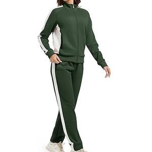 Mujeres por encargo al por mayor Activewear impreso chándal para Fitness y nuevo estilo personalizado diseño superior su chándal mujeres a granel - Product Image 3