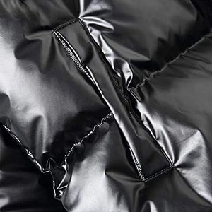 Vente en gros de vêtements d'extérieur 100% en polyester de qualité supérieure doudoune surdimensionnée pour hommes veste imprimée coupe-vent imperméable en duvet - Product Image 6