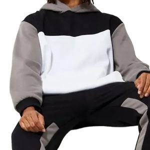 2025 Precio al por mayor Sudadera con capucha de lavado ácido para hombres de peso pesado Hombres en blanco Regular Fit Hombres de lujo Sudadera con capucha básica lavada con ácido - Product Image 3