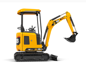 Mini-excavatrice de 1,8 tonne 18Z-1, excavatrice compacte sur chenilles avec auvent - Product Image 1