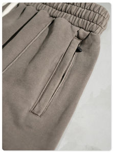 Ensemble de deux pièces pour homme avec logo personnalisé brodé, respirant, décontracté, vêtements de sport de printemps, vêtements de détente, t-shirts, shorts, toile d'extérieur - Product Image 6