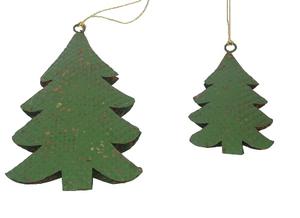 CHRISTMAS TREE <b>DECORATION</b> HANGING <b>HEART</b> ORNAMENT Tin Metal Home Festival Party Ornament for Tree and Wall - Product Image 6