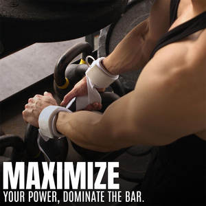 Sangles de musculation personnalisées avec logo en silicone, bandes de poignet pour la musculation, antidérapantes, pour la musculation - Product Image 4