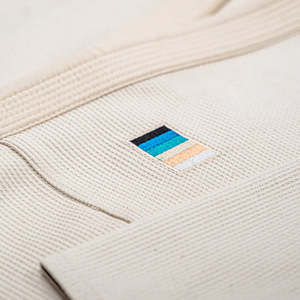 Vente en gros de Gi de BJJ ultra léger blanc |   Uniforme de Jiu-Jitsu Brésilien en Ripstop 350 GSM |   Logo personnalisé OEM ODM - Product Image 4