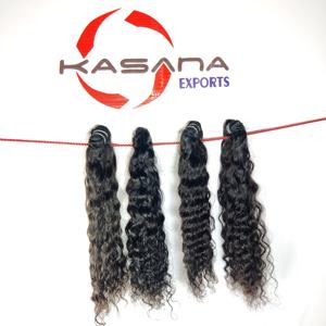 ผมต่อแบบมนุษย์ดิบอินเดียผมมนุษย์เกรดเรมี่ผมตรงลอนตรงแนว100% - Product Image 3