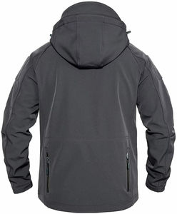 Veste Softshell Personnalisée de Haute Qualité pour Hommes Nouveau Design OEM avec Logo Avant pour Camping Randonnée - Product Image 2