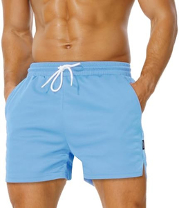 Pantalones Cortos Deportivos Casuales para Hombre, 100% Algodón, Lisos, Estilo Urbano, Precio de Mayoreo, Gran Venta - Product Image 1